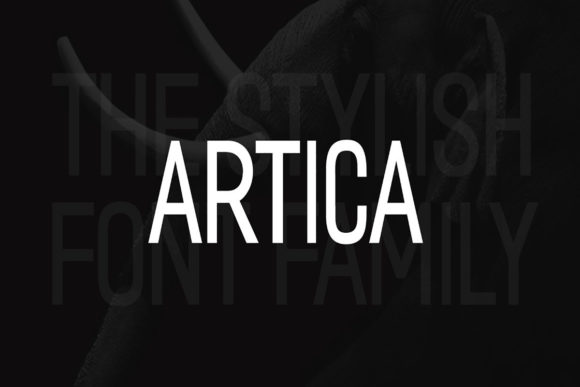 Artica Font for Professional Branding and Creative Projects