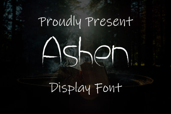Ashen Font for Modern Editorial Design