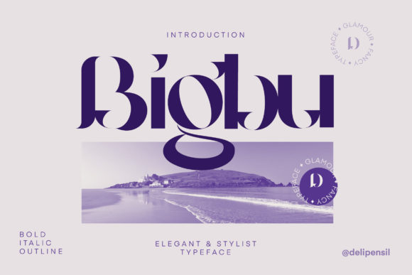 Bigbury: A Vintage-Inspired Display Font for Crafters and Creators