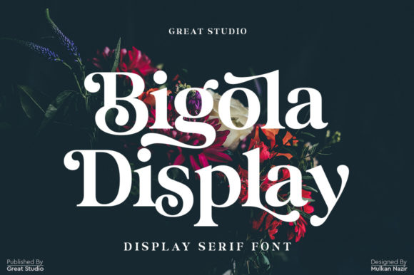 Bigola: A Trendy Display Font for Professional Branding