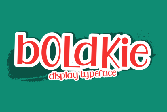 Boldkie: A Playful Display Font for Engaging Editorial Design