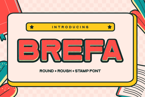 Brefa Display Font for Bold Web Design