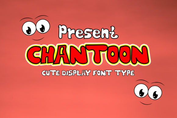 Chantoon: A Wavy Display Font for Creative Projects