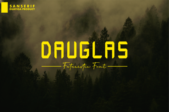 Dauglas Font for Handmade Creations and Printables