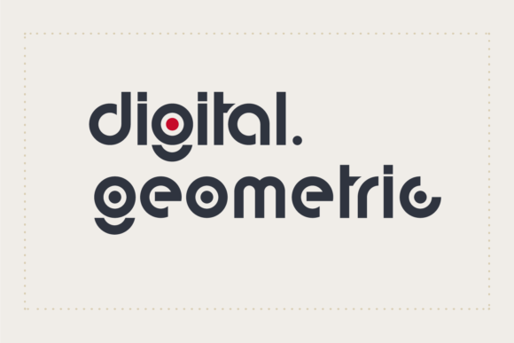 Digital Geometric Font Review and Download Guide
