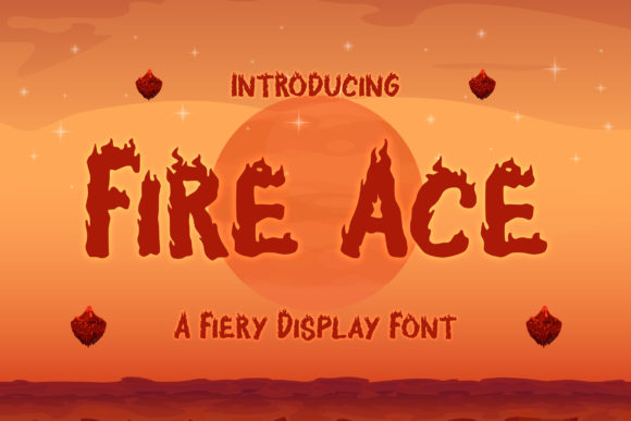 Fire Ace Font for Bold Branding and Eye-Catching Designs