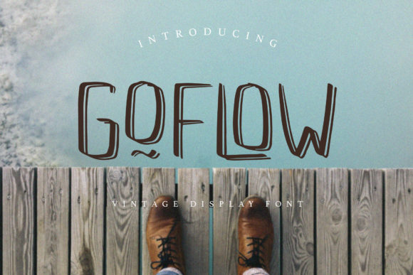Goflow: A Cool and Thin Display Font for Modern Editorial Design