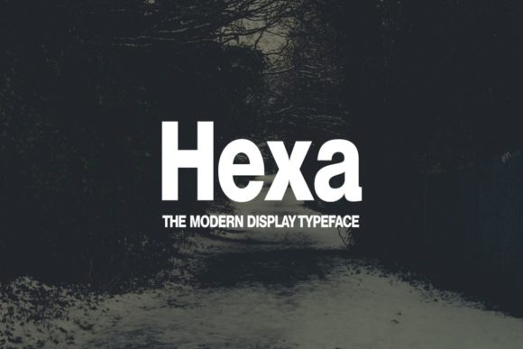 Hexa: A Modern Font to Elevate Your Brand's Visuals