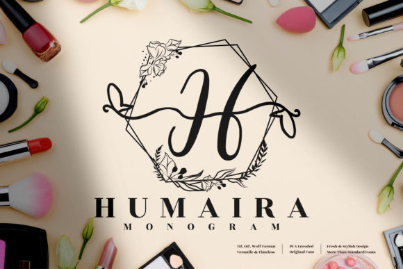 Humaira Monogram for Elegant Branding and Professional Design