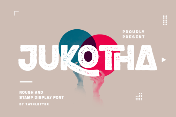 Jukotha: A Bold Display Font for Creative Projects