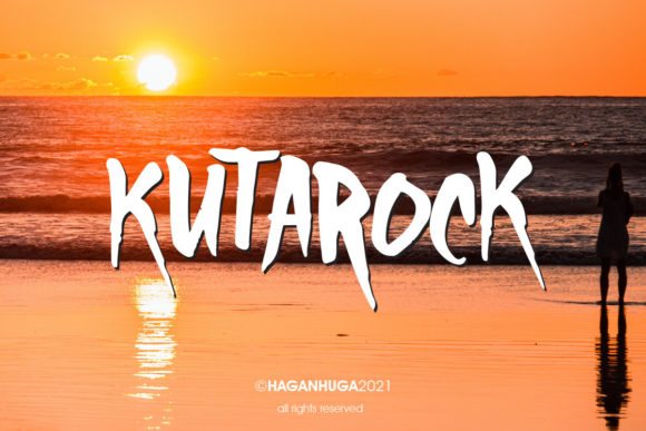KutaRock: A Display Font for Bold Branding and Urban Vibe