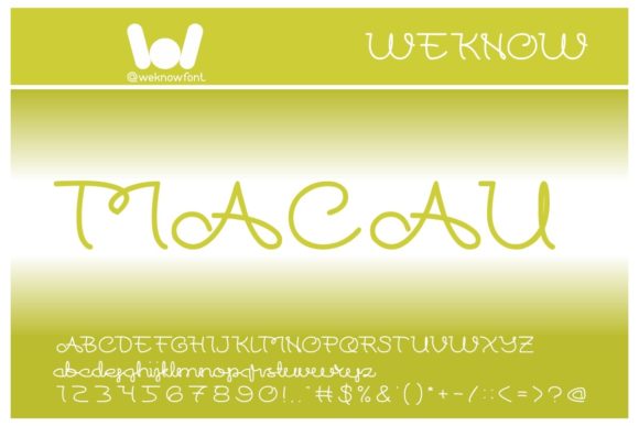 Macau Font for Eye-Catching Branding and Design