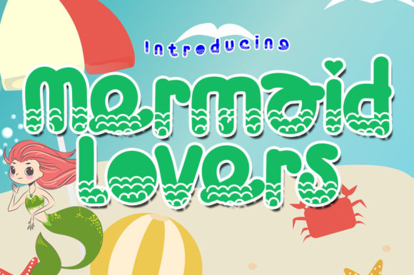 Mermaid Lovers Font for Eye-Catching Digital Designs
