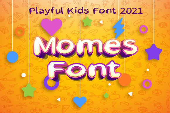 Momes Font for Playful Editorial Design