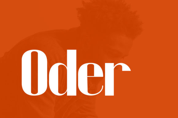 Oder Display Font for Creative Projects and Branding