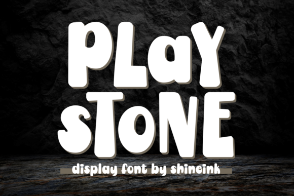 Playstone: A Playful Font for Bold Branding