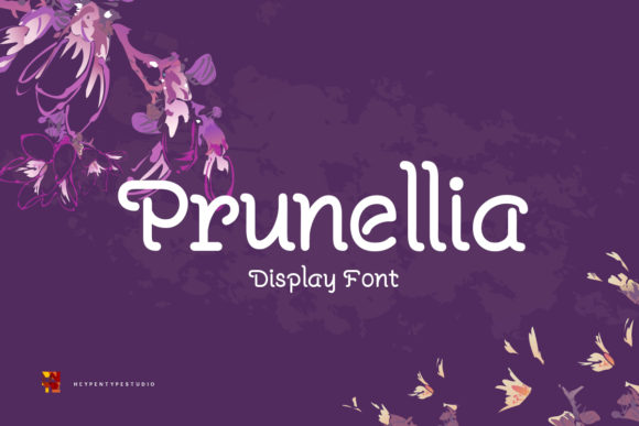 Prunellia: A Playful Font for Business Branding