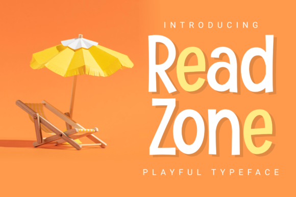 Readzone: A Playful Font for Polished Branding