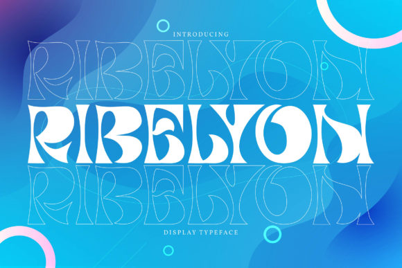 Ribelyon: A Retro-Inspired Display Font for Modern Editorial Design