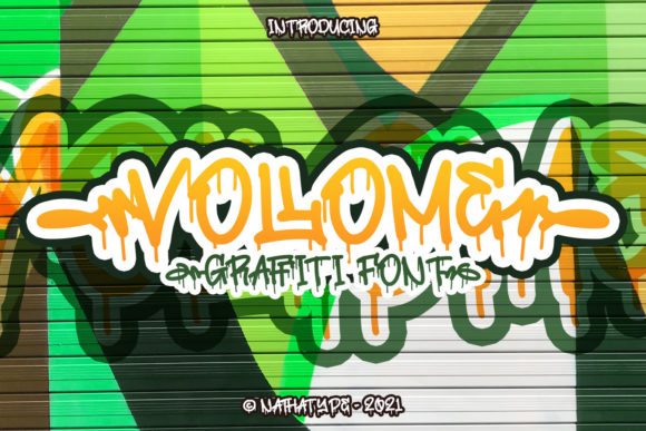 Vollome: A Display Font with Street Art Edge